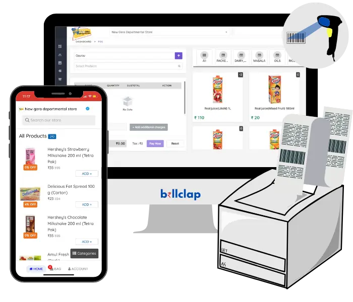BillClap POS billing software